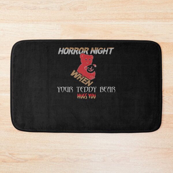Item preview, Teddy Bear hugs in horror night  Essential T-Shirt designed and sold by JuttaMiller.