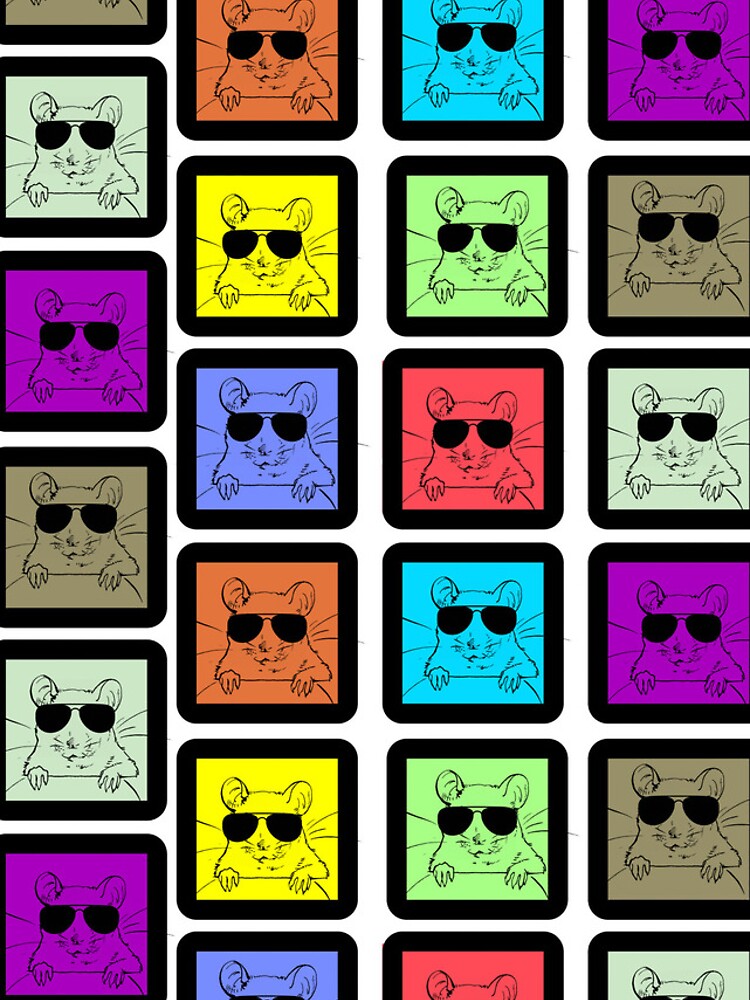 Thumbnail 4 of 4, iPhone Case, Retro Rats designed and sold by Only4sometimes.