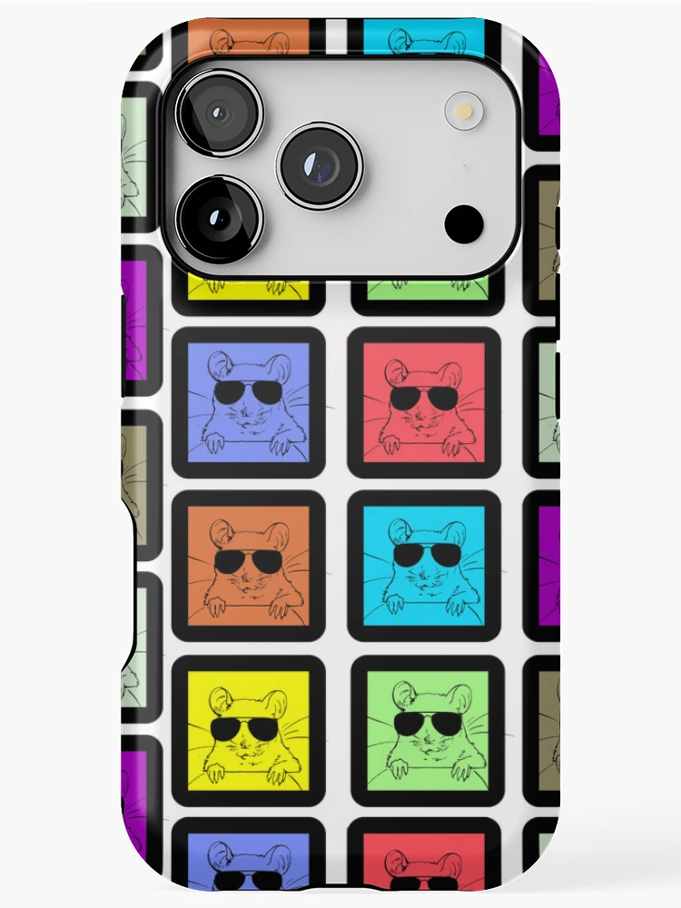 Thumbnail 1 of 4, iPhone Case, Retro Rats designed and sold by Only4sometimes.