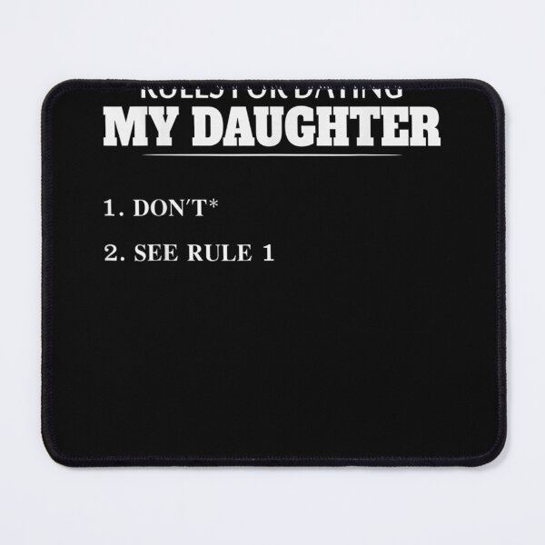 Item preview, Mens Father of Daughters Funny Father39;s Day Shirt Dating Rules designed and sold by BartoschEtta.