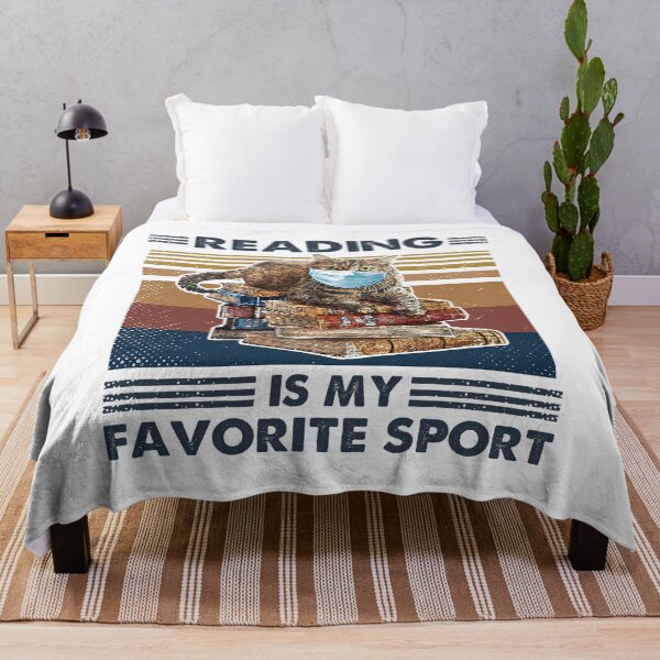 Item preview, Cat Reading Is My Favorite Sport designed and sold by RobeLan.