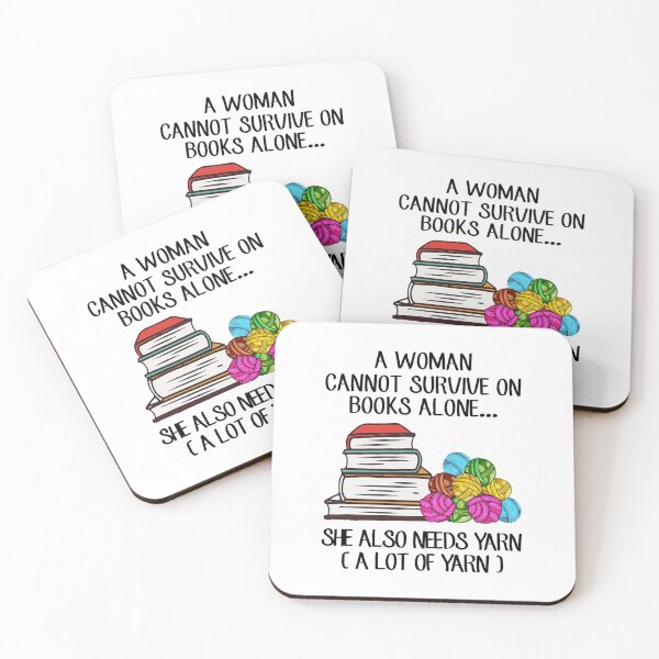 Item preview, A Woman Cannot Survive On Books Alone designed and sold by Cary Nitzsche.