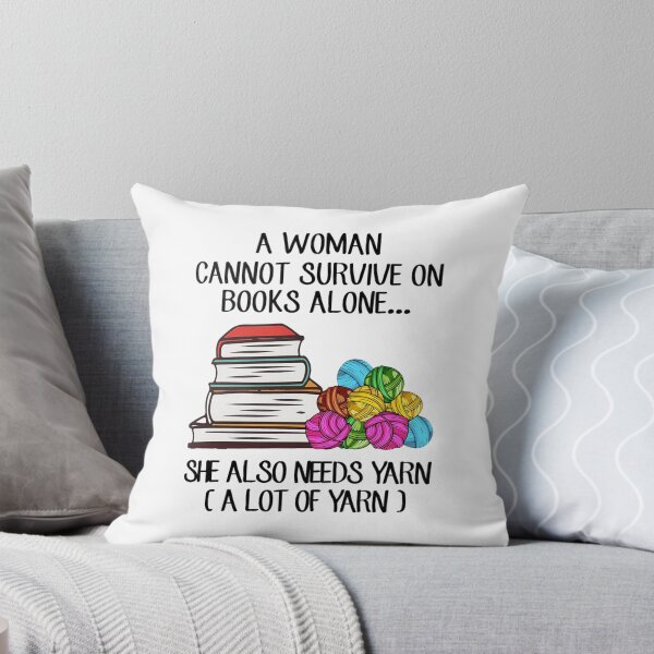 Item preview, A Woman Cannot Survive On Books Alone designed and sold by Cary Nitzsche.