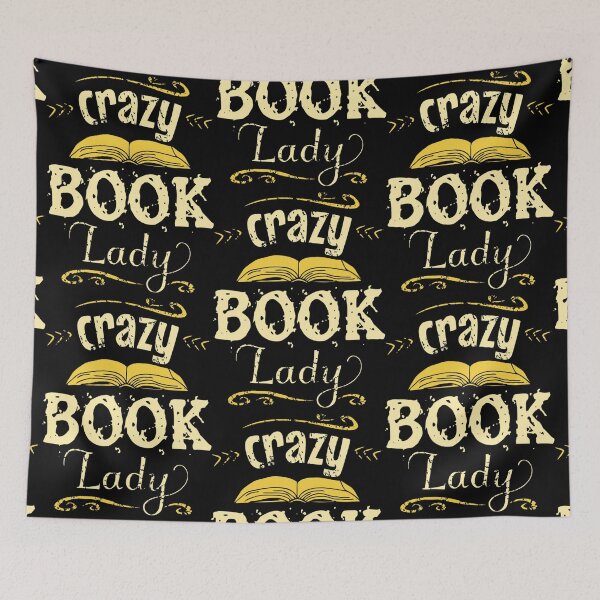 Item preview, crazy book lady designed and sold by Cary Nitzsche.