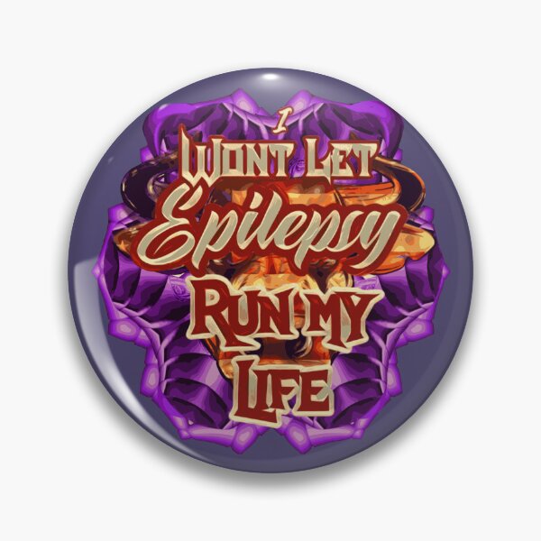 Item preview, Won't let epilepsy run my life  designed and sold by James Bieber.