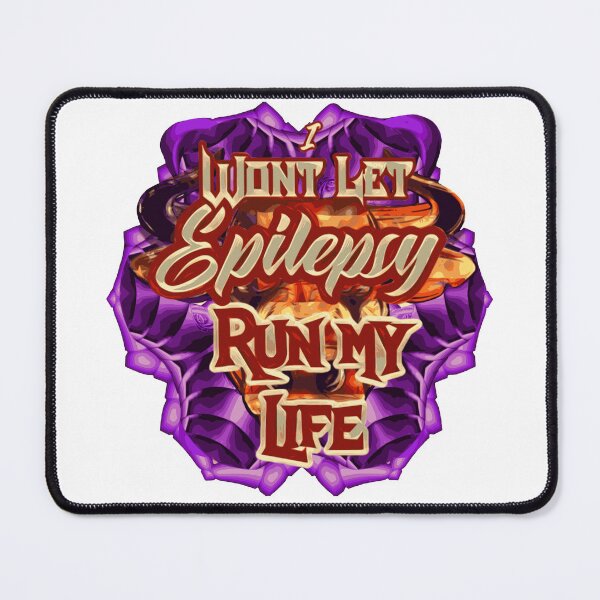 Item preview, Won't let epilepsy run my life  designed and sold by James Bieber.