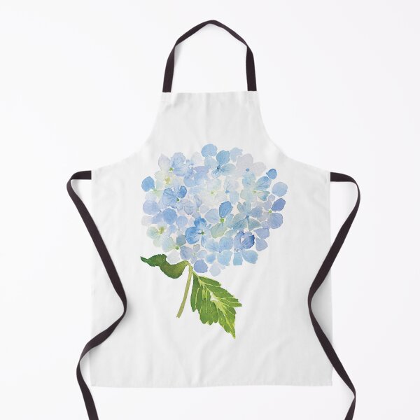 Item preview, Blue hydrangea watercolor flower designed and sold by junkydotcom.