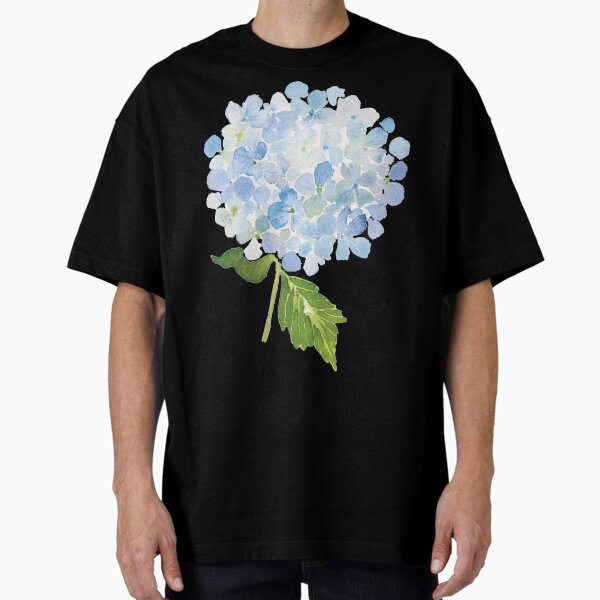Artikel-Vorschau von Blaue Hortensie-Aquarellblume, designt und verkauft von junkydotcom.
