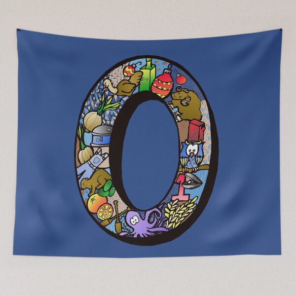 Item preview, Doodle Letter O designed and sold by missmann.