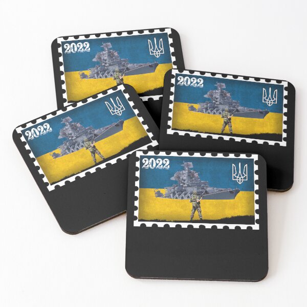Item preview, Vintage Ukraine Postage Stamp Flag Pride designed and sold by marvatipton156.