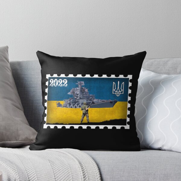 Item preview, Vintage Ukraine Postage Stamp Flag Pride designed and sold by marvatipton156.