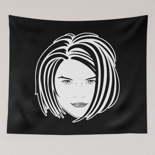 Item preview, Portrait of a woman. gray version designed and sold by LEAVAEL.