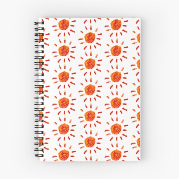 Item preview, Orange and red painted sun designed and sold by drproximo.
