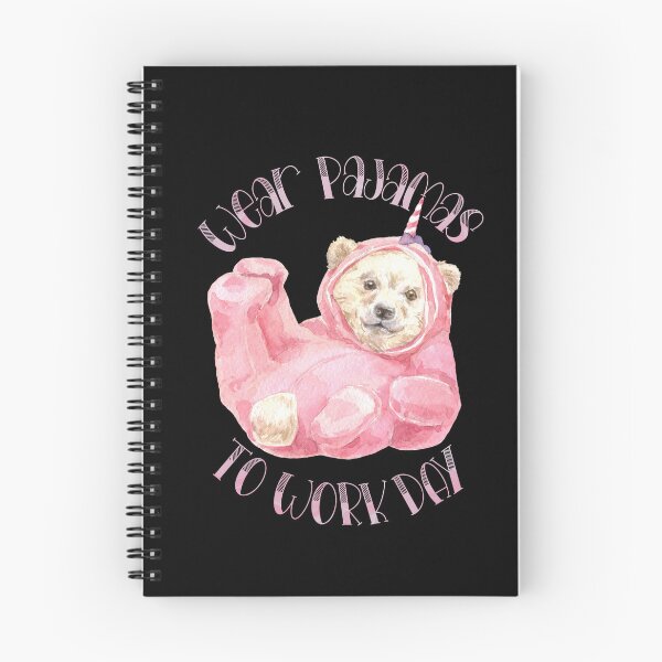Item preview,  Wear Pink Pajamas Animal Work Bear designed and sold by TheWildFlix.
