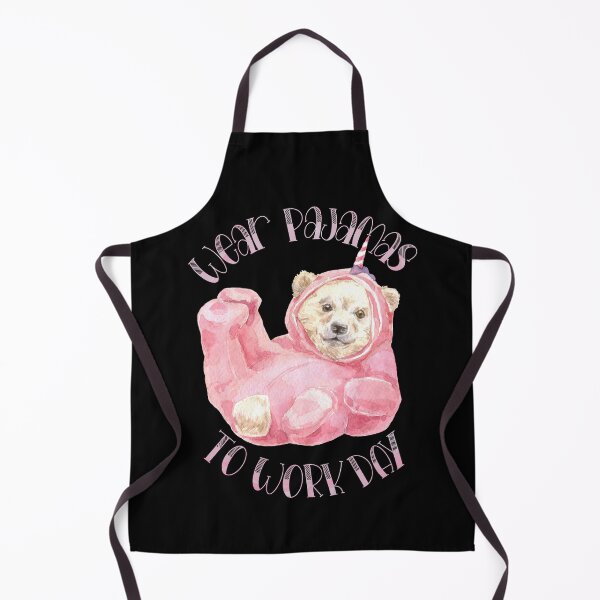 Item preview, Wear Pink Pajamas Animal Work Bear designed and sold by TheWildFlix.