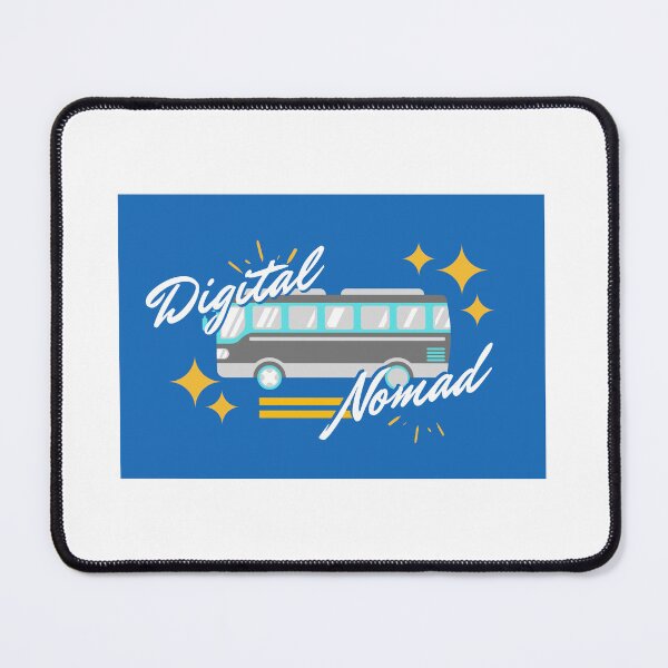 Item preview, Digital Nomad silver designed and sold by Ourhappyplaces.