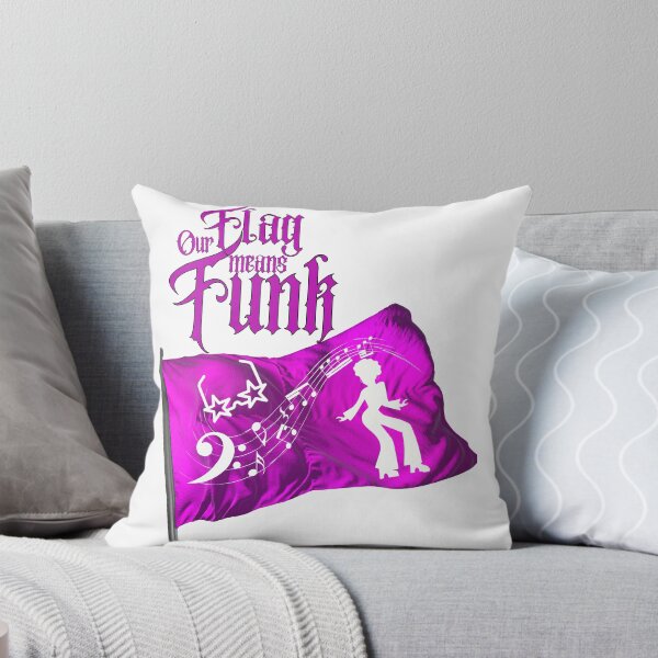 Item preview, Our Flag Means Funk Fantasy Purple Letters T-Shirt designed and sold by podguy.