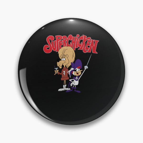 Item preview, Tribute to Jay Ward&x27;s Classic "Super Chicken" Cartoon with Superchicken and Fred Clas designed and sold by NickKussauer.