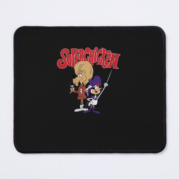 Item preview, Tribute to Jay Ward&x27;s Classic "Super Chicken" Cartoon with Superchicken and Fred Clas designed and sold by NickKussauer.