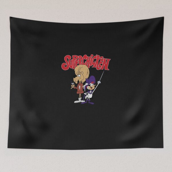Item preview, Tribute to Jay Ward&x27;s Classic "Super Chicken" Cartoon with Superchicken and Fred Clas designed and sold by NickKussauer.