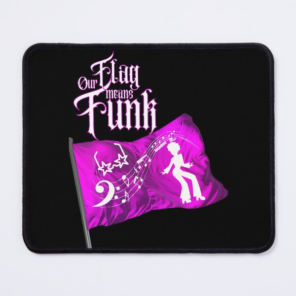 Item preview, Our Flag Means Funk Fantasy White Letters T-Shirt designed and sold by podguy.