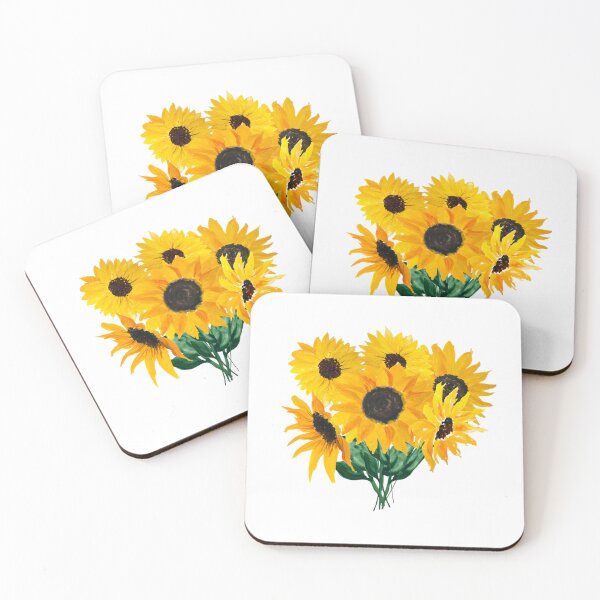 Item preview, Bouquet de tournesol peint designed and sold by SandyScharf.
