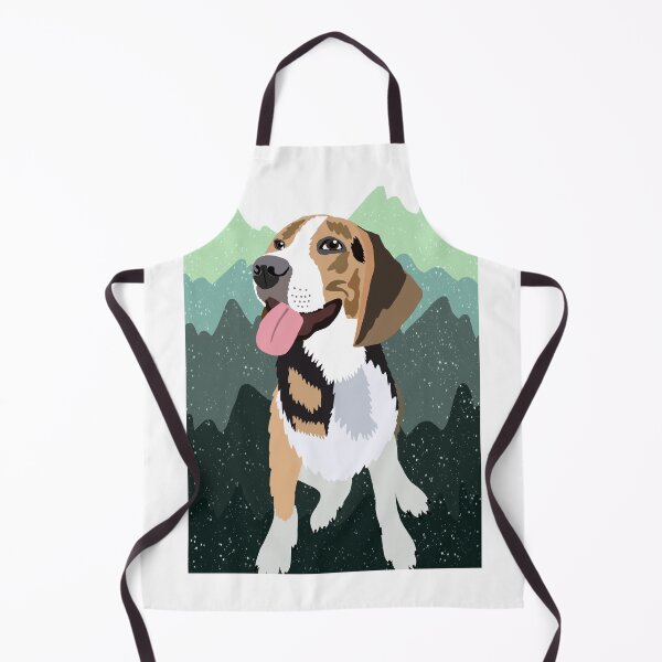 Item preview, Happy Beagle Print designed and sold by pawprintsbysher.