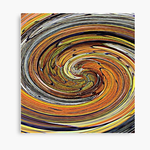 Leaf Swirl Canvas Print