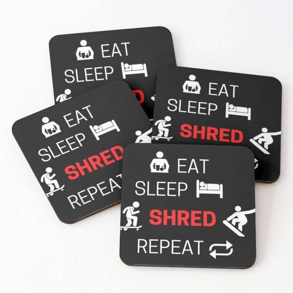 Item preview, Eat Sleep Shred Repeat Classic . designed and sold by coonsetaschm.