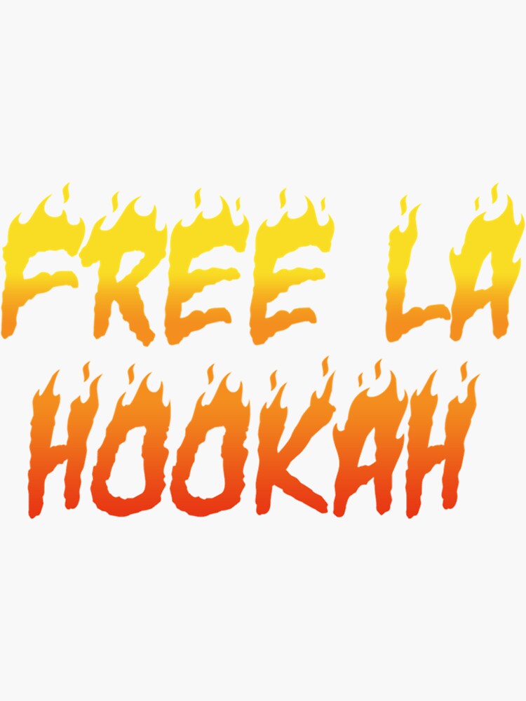 "Free La Hookah Bad Bunny Classic ." Sticker by likarayyerly Redbubble
