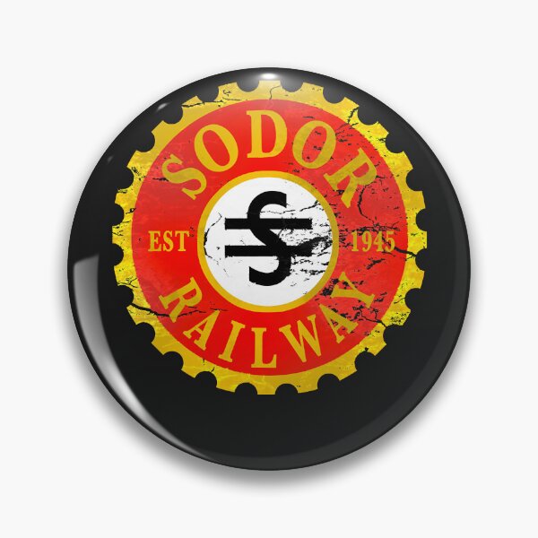 Item preview, Sodor railway logo   distressed classic t shirt designed and sold by tawonda2914.
