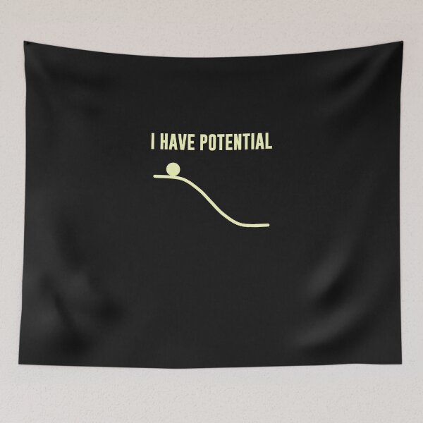Item preview, I Have Potential Energy Essential T-Shirt designed and sold by JorgSiemon.
