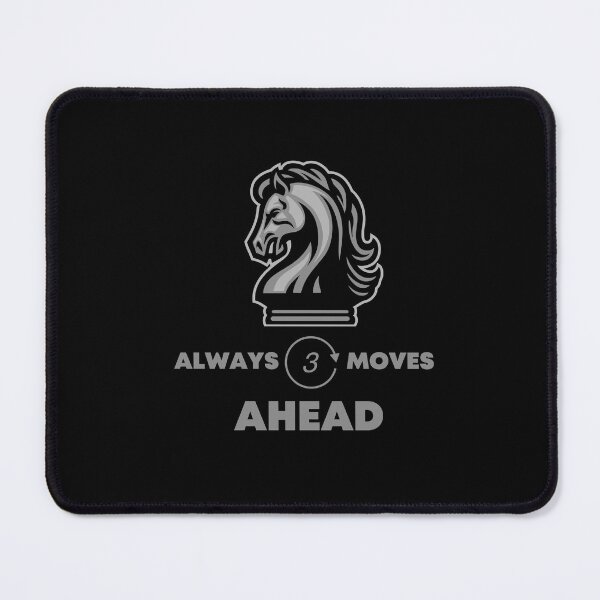 Item preview, Always three moves ahead chess knight  designed and sold by ThePawnStore.