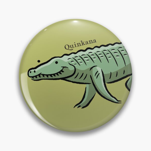 Item preview, Quinkana the long legged crocodile of ice-age Australia designed and sold by Richard Morden.