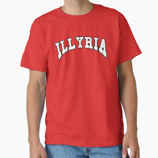 Vista previa del artículo con la obra «Illyria Logo Ella es el hombre», diseñado y vendido por alemac.