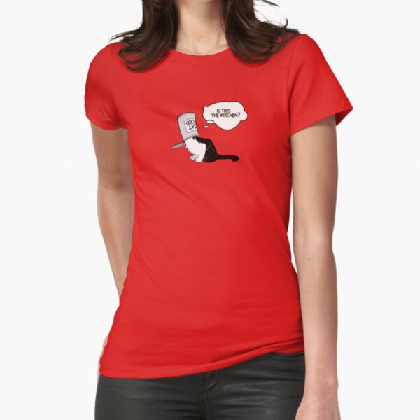 Is This The Kitchen? Fitted T-Shirt