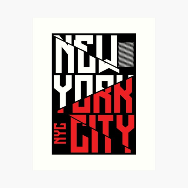 Artikel-Vorschau von NYC Streetwear-Klassiker, designt und verkauft von theredsharp.