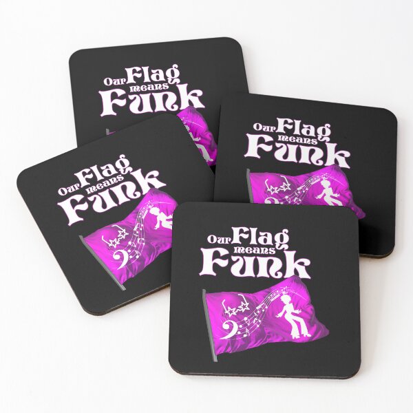 Item preview, Our Flag Means Funk Fantasy White and Purple Letters 2 T-Shirt designed and sold by podguy.