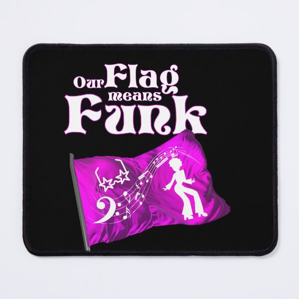 Item preview, Our Flag Means Funk Fantasy White and Purple Letters 2 T-Shirt designed and sold by podguy.