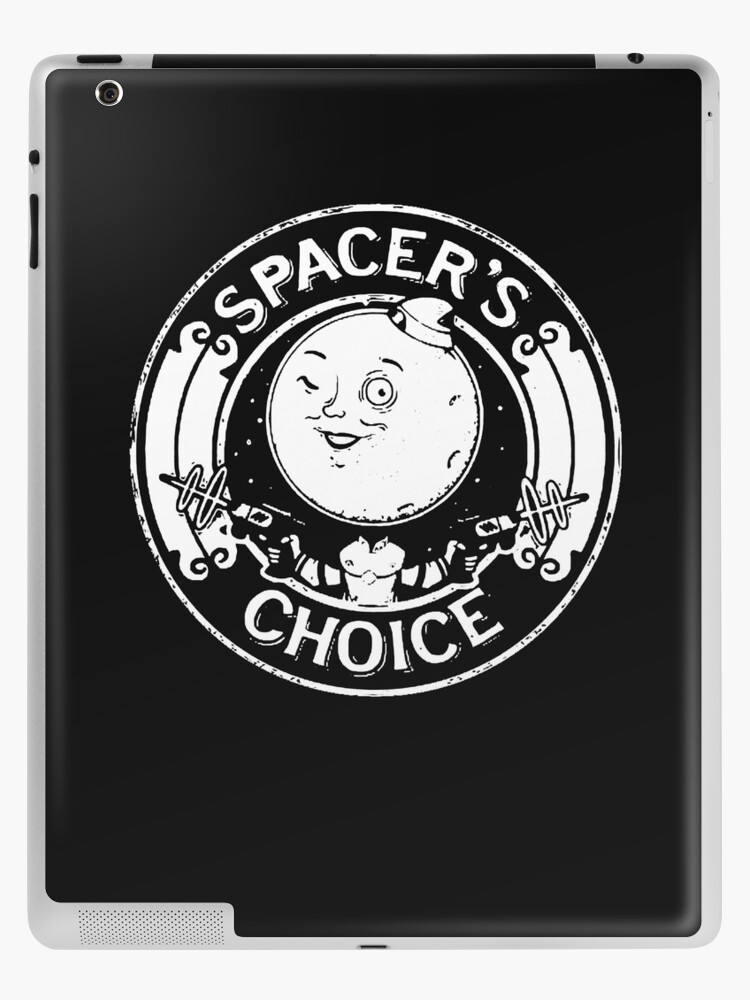 Spacer&amp;#39;s Choice Distressed White Logo, The Outer Worlds Logo  iPad Case & Skin for Sale by surik