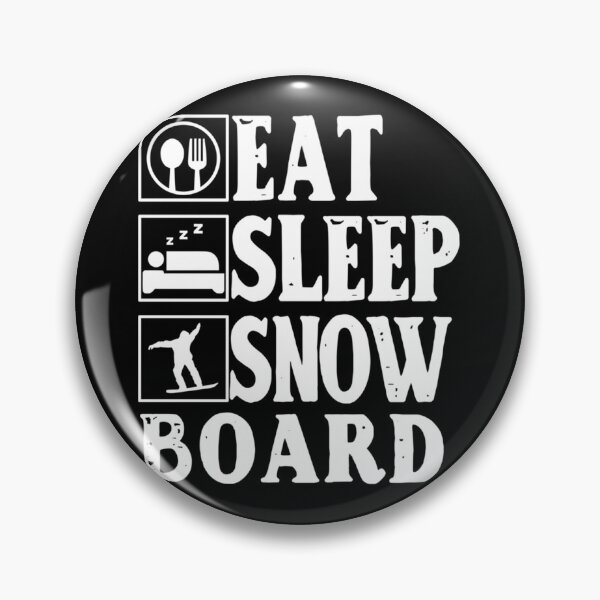 Item preview, Eat Sleep Snowboard Essential . designed and sold by coonsetaschm.