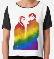 Johnlock Chiffon Top
