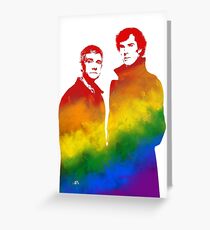 Johnlock Greeting Card