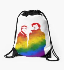 Johnlock Drawstring Bag