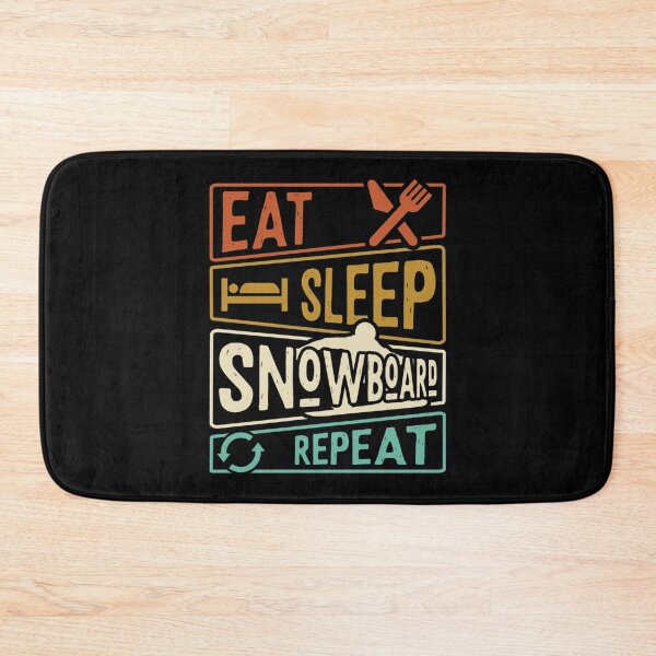 Item preview, Eat Sleep Snowboard Repeat - Snowboarders Classic . designed and sold by coonsetaschm.