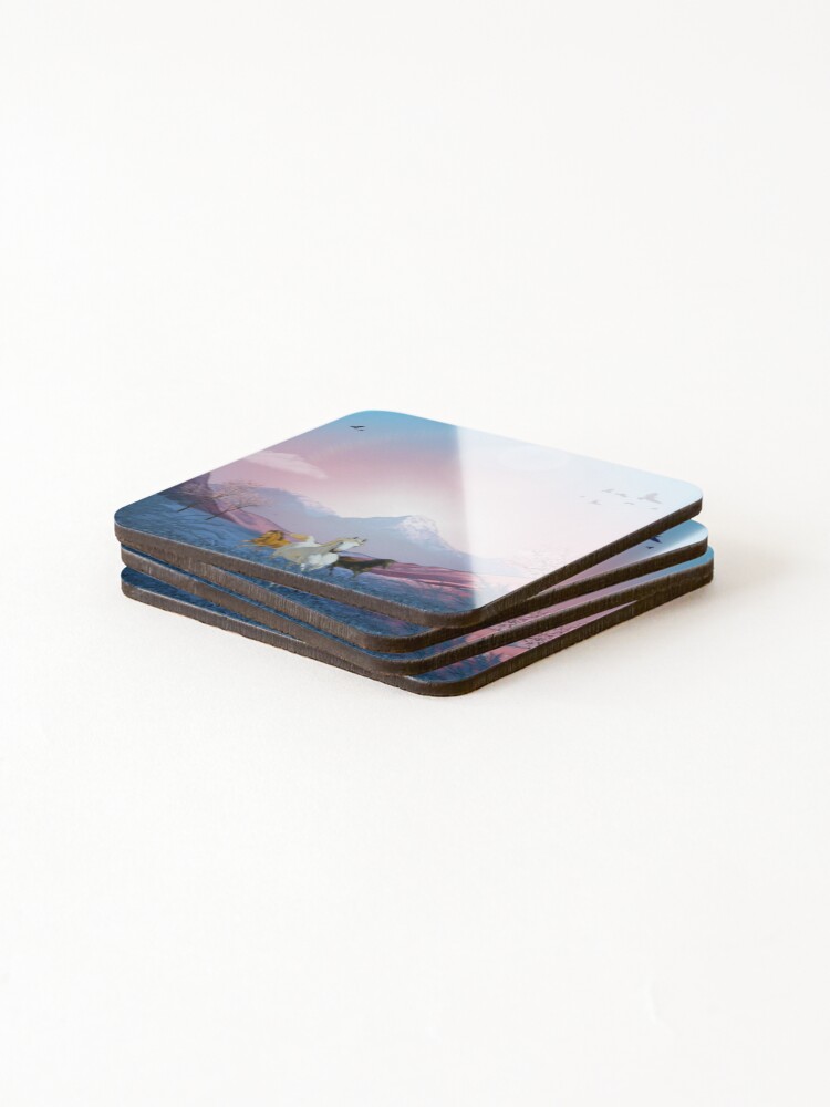 Thumbnail 4 of 5, Coasters (Set of 4), Transcendent designed and sold by CDFRandomosity.