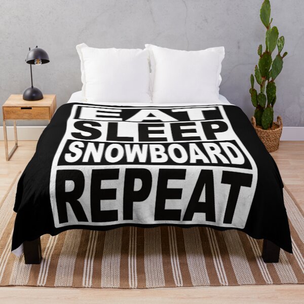 Item preview, Eat Sleep Snowboard Repeat Classic . designed and sold by coonsetaschm.