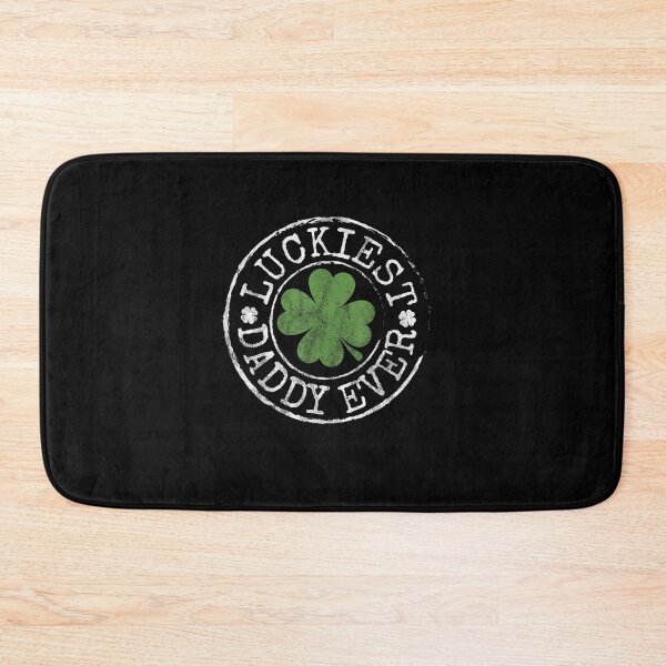 Item preview, Mens Luckiest Daddy Ever Shamrocks Lucky Father St Patrick39;s Day T-Shirt designed and sold by BurauOsborn.