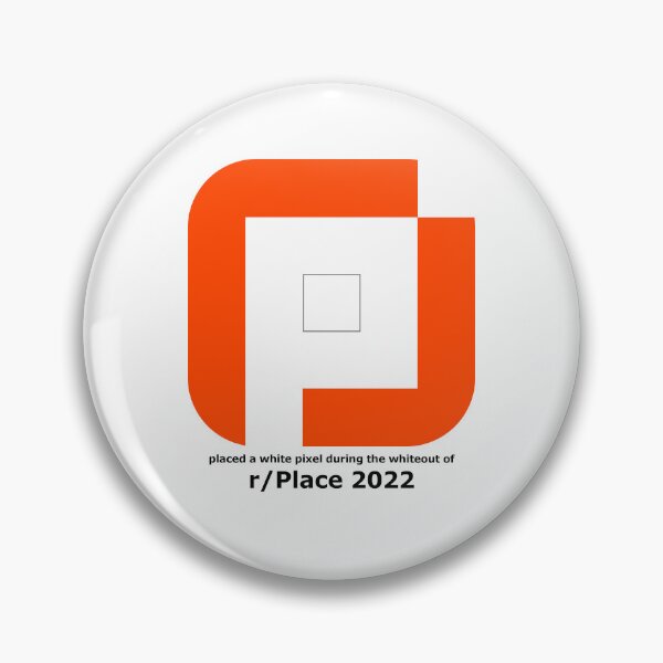 Item preview, r/place 2022 Whiteout Commemorative designed and sold by Skootaloo.