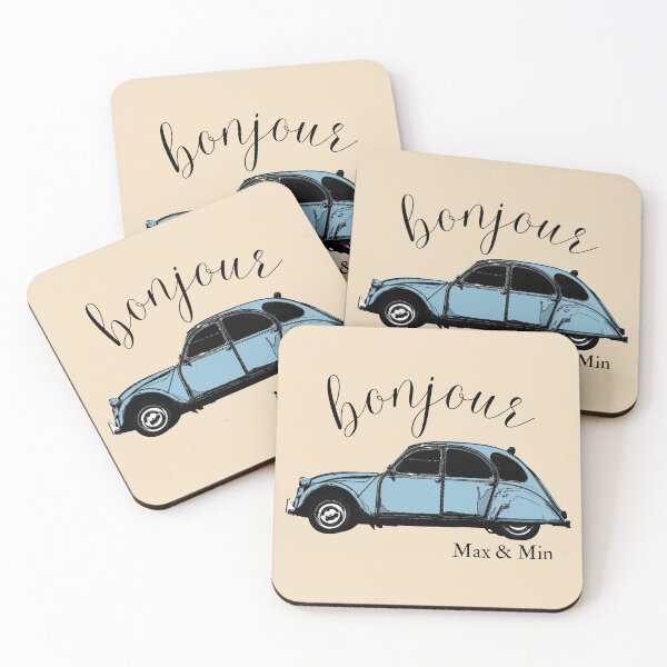 Item preview, Max and Min ~ bonjour designed and sold by BigCreation.
